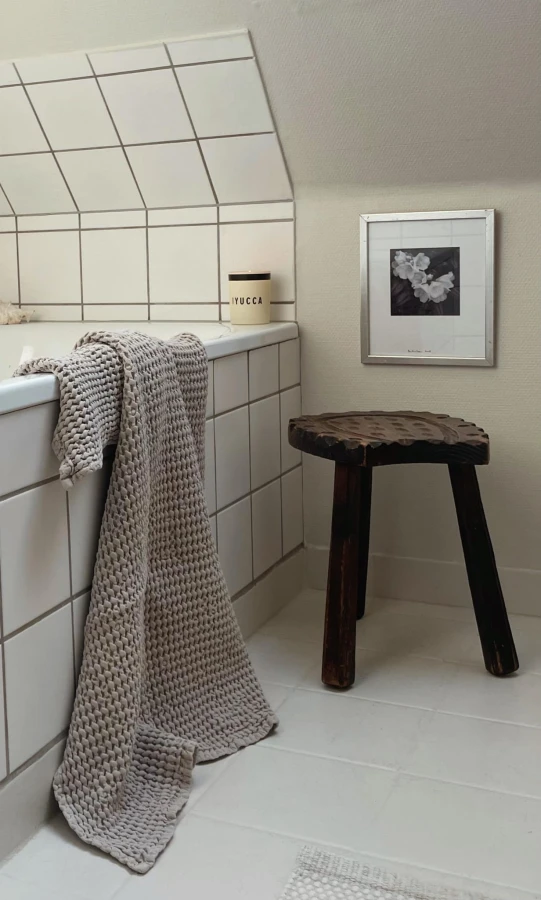 humdakin_waffle bath towel_yucca.jpeg